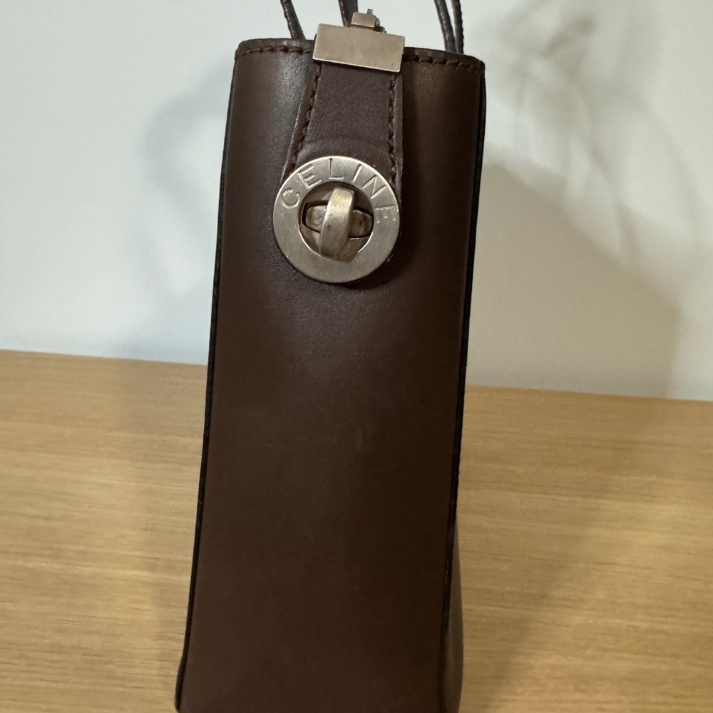 Celine brown leather purse - Picture 2 of 16